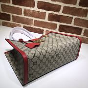 GUCCI | Padlock Medium GG Bag Red Canvas - 479197 - 35 x 23.5 x 14cm - 3