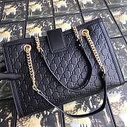 GUCCI | Padlock Medium GG Bag Black - 479197 - 35 x 23.5 x 14cm - 3