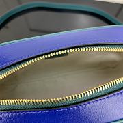 GUCCI | GG Marmont small Blue shoulder bag - ‎447632 - 24 x 12 x 7cm - 6
