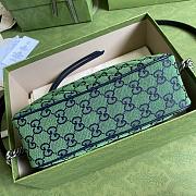 GUCCI | GG Marmont Multicolor small Green bag - 447632 - 6