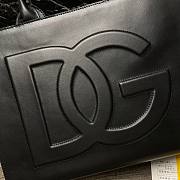 D&G | Small Black calfskin DG Daily shopper - 36 x 28.5 x 13cm - 3
