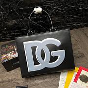 D&G | Small Black DG Daily shopper Bag - 36 x 28.5 x 13cm - 1