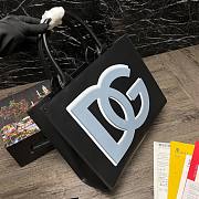 D&G | Small Black DG Daily shopper Bag - 36 x 28.5 x 13cm - 4