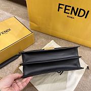 FENDI | KAN U Medium Brown/Black - 25x17x10 cm - 3