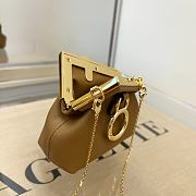 FENDI | First Charm Caramel - 7AS051 - 11.5x5.5x10cm - 5