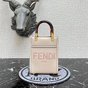 FENDI | Sunshine Shopper Light Pink mini bag - 8BS051  - 1