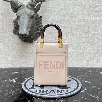 FENDI | Sunshine Shopper Light Pink mini bag - 8BS051 