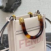 FENDI | Sunshine Shopper Light Pink mini bag - 8BS051  - 6