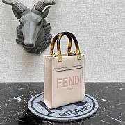 FENDI | Sunshine Shopper Light Pink mini bag - 8BS051  - 5
