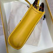 FENDI | Mini Yellow Sunshine Shopper Bag - 8BS051 - 13x18x6.5cm - 2