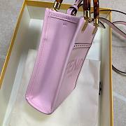 FENDI | Mini Pink Sunshine Shopper Bag - 8BS051 - 13x18x6.5cm - 6