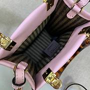 FENDI | Mini Pink Sunshine Shopper Bag - 8BS051 - 13x18x6.5cm - 4