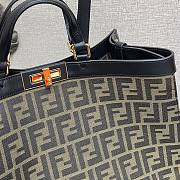 FENDI | Peekaboo X-Tote FF Canvas Tote Bag - 41×11×27cm  - 2