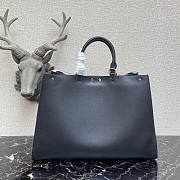 FENDI | Large Peekaboo X-Tote Bag Black - 41 x 11 x 29cm - 4