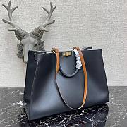 FENDI | Large Peekaboo X-Tote Bag Black - 41 x 11 x 29cm - 2