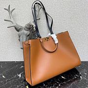 FENDI | Large Peekaboo X-Tote Bag Caramel - 41 x 11 x 29cm - 6