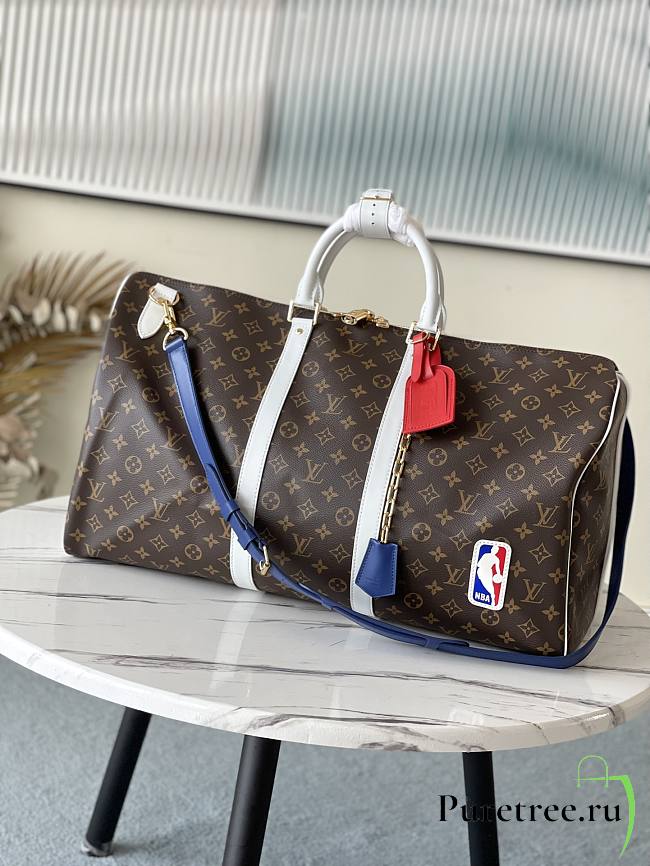 Louis Vuitton | LVxNBA Basketball Keepall Monogram - M45587   - 1