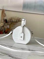 Louis Vuitton | Petite Boite Chapeau White - N94071 - 17.5 x 16.5 x 7.5 cm - 1
