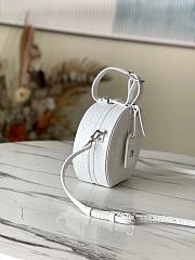 Louis Vuitton | Petite Boite Chapeau White - N94071 - 17.5 x 16.5 x 7.5 cm - 6
