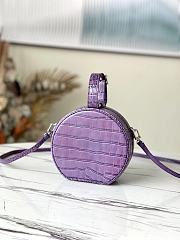 Louis Vuitton | Petite Boite Chapeau Purple - N95555 - 17.5 x 16.5 x 7.5 cm - 6