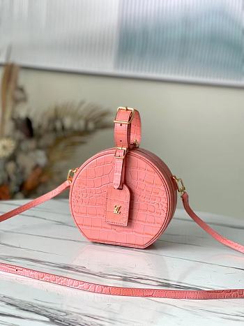 Louis Vuitton | Petite Boite Chapeau Pink - N94160 - 17.5 x 16.5 x 7.5 cm