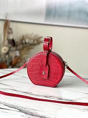 Louis Vuitton | Petite Boite Chapeau Red - N95054 - 17.5 x 16.5 x 7.5 cm - 1