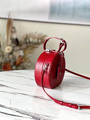 Louis Vuitton | Petite Boite Chapeau Red - N95054 - 17.5 x 16.5 x 7.5 cm - 5