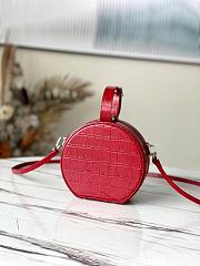 Louis Vuitton | Petite Boite Chapeau Red - N95054 - 17.5 x 16.5 x 7.5 cm - 3