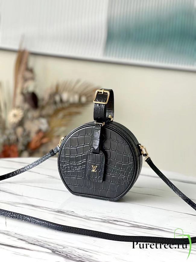 Louis Vuitton | Petite Boite Chapeau Black - N93597 - 17.5 x 16.5 x 7.5 cm - 1