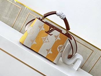 Louis Vuitton | CAPUCINES BB Yellow - M57651 - 27 x 18 x 9 cm