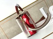 Louis Vuitton | CAPUCINES BB Red - M57734 - 27 x 18 x 9 cm - 5