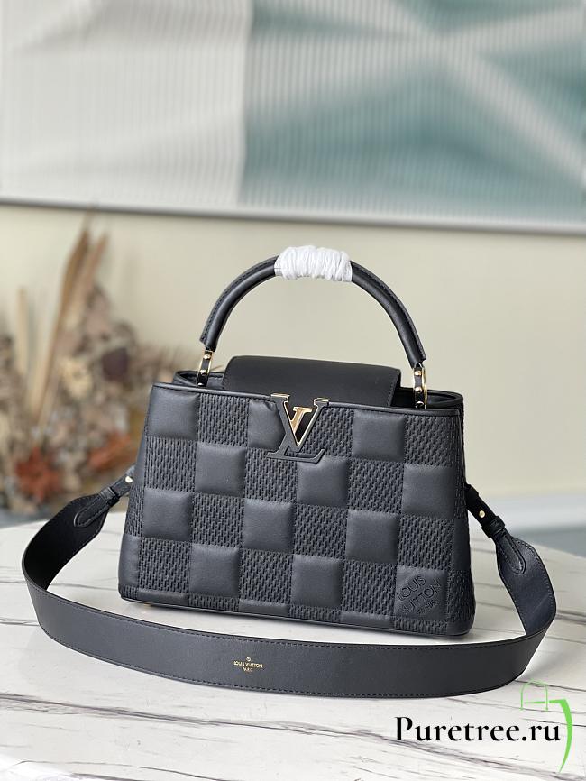 Louis Vuitton | Capucines BB handbag Black - M59225 - 31.5 x 20 x 11 cm - 1