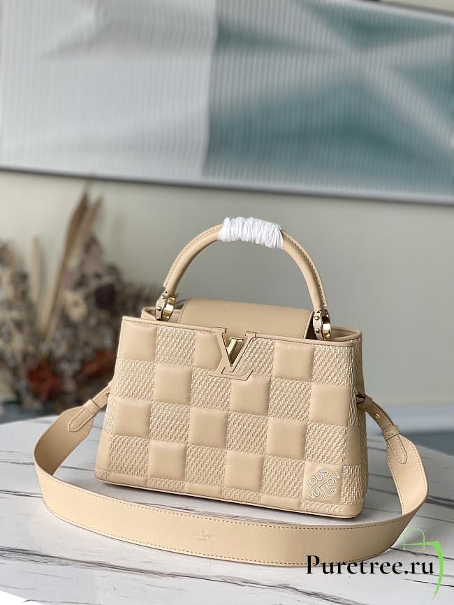 Louis Vuitton | Capucines BB handbag Creme- M59225 - 31.5 x 20 x 11 cm - 1