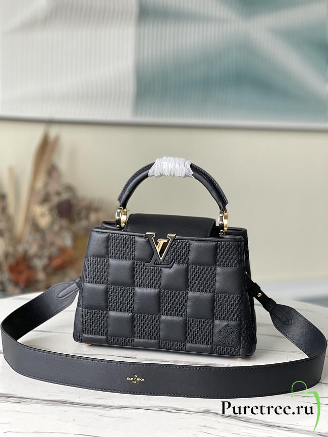 Louis Vuitton | Capucines BB handbag Black - M59225 - 27x18x9cm - 1
