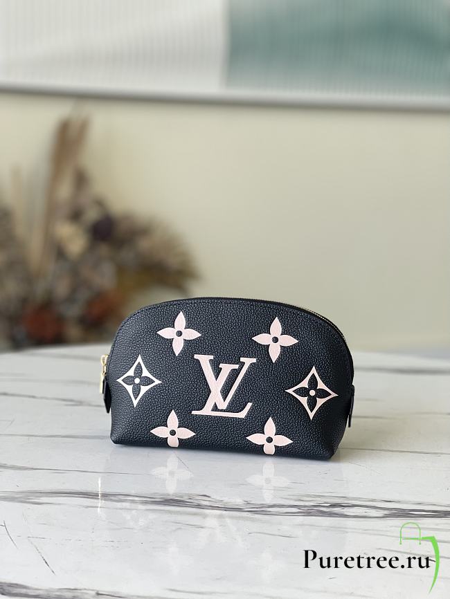 Louis Vuitton | Pochette Cosmetique PM Black - M59086 - 17x12x6cm - 1