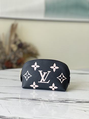 Louis Vuitton | Pochette Cosmetique PM Black - M59086 - 17x12x6cm