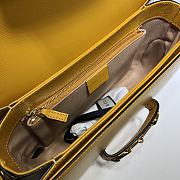 GUCCI | Horsebit 1955 Yellow shoulder bag - 602204 - 25x18x8cm  - 5