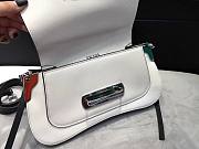 PRADA | Black/White Sidonie shoulder bag - 1BD168 - 5