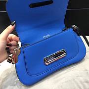 PRADA | Black/Blue Sidonie shoulder bag - 1BD168 - 6