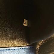 PRADA | Black/Blue Sidonie shoulder bag - 1BD168 - 5