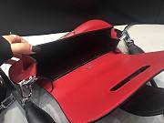 PRADA | Black/Red Sidonie shoulder bag - 1BD168 - 6