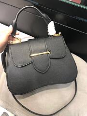 PRADA | Black Sidonie Saffiano Leather Bag - 1BN005 - 20.5 x 29 cm x 9.5 cm - 5