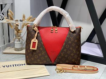 Louis Vuitton | V Tote MM Red handbag - M43957 - 36 x 27 x 16 cm