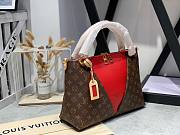 Louis Vuitton | V Tote MM Red handbag - M43957 - 36 x 27 x 16 cm - 6