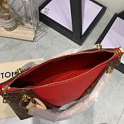 Louis Vuitton | V Tote MM Red handbag - M43957 - 36 x 27 x 16 cm - 5
