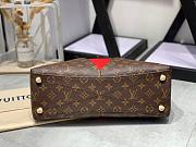 Louis Vuitton | V Tote MM Red handbag - M43957 - 36 x 27 x 16 cm - 3