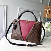 Louis Vuitton | V Tote MM Red Wine handbag - M43949 - 36 x 27 x 16 cm - 1