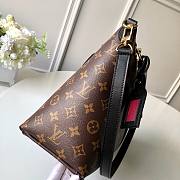 Louis Vuitton | V Tote MM Red Wine handbag - M43949 - 36 x 27 x 16 cm - 2