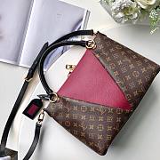 Louis Vuitton | V Tote MM Red Wine handbag - M43949 - 36 x 27 x 16 cm - 5