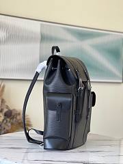 Louis Vuitton | Black Epi Backpack - M41079 - 26 x 47 x 13 cm - 4